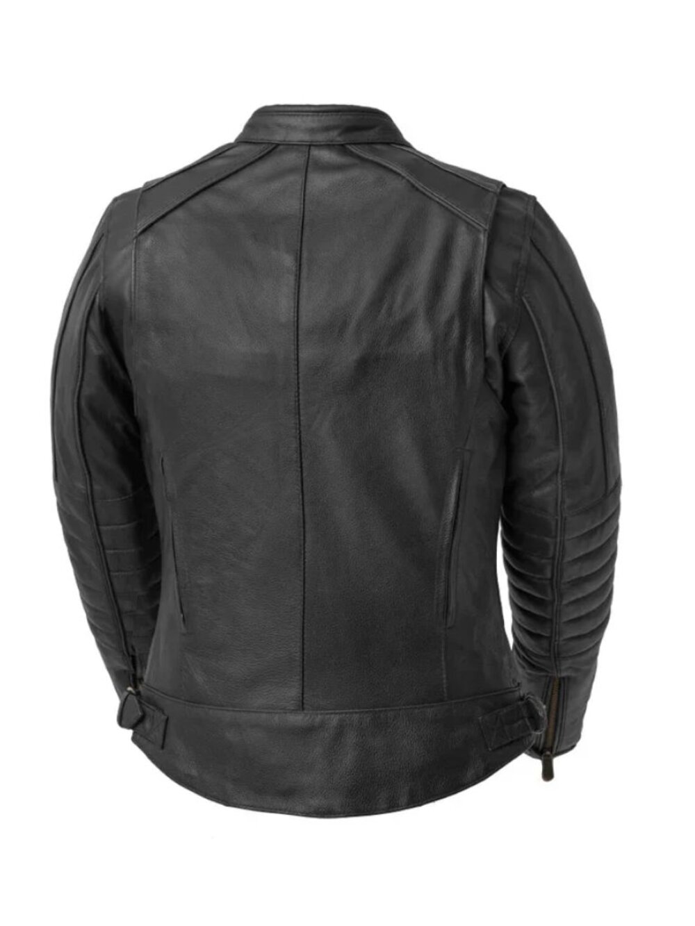 Moonlit Rebel Women's Motorcycle Leather Jacket - Picture 2 of 2